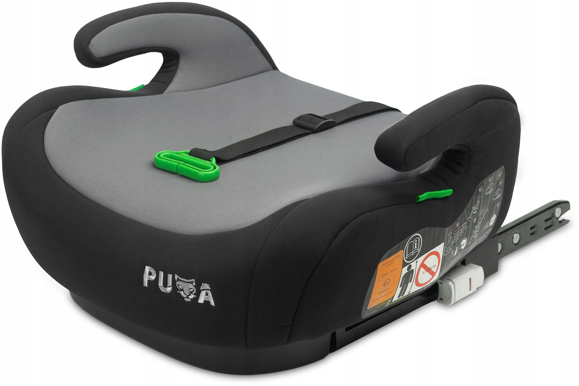 Fotelik Puma I-size Black (125-150)