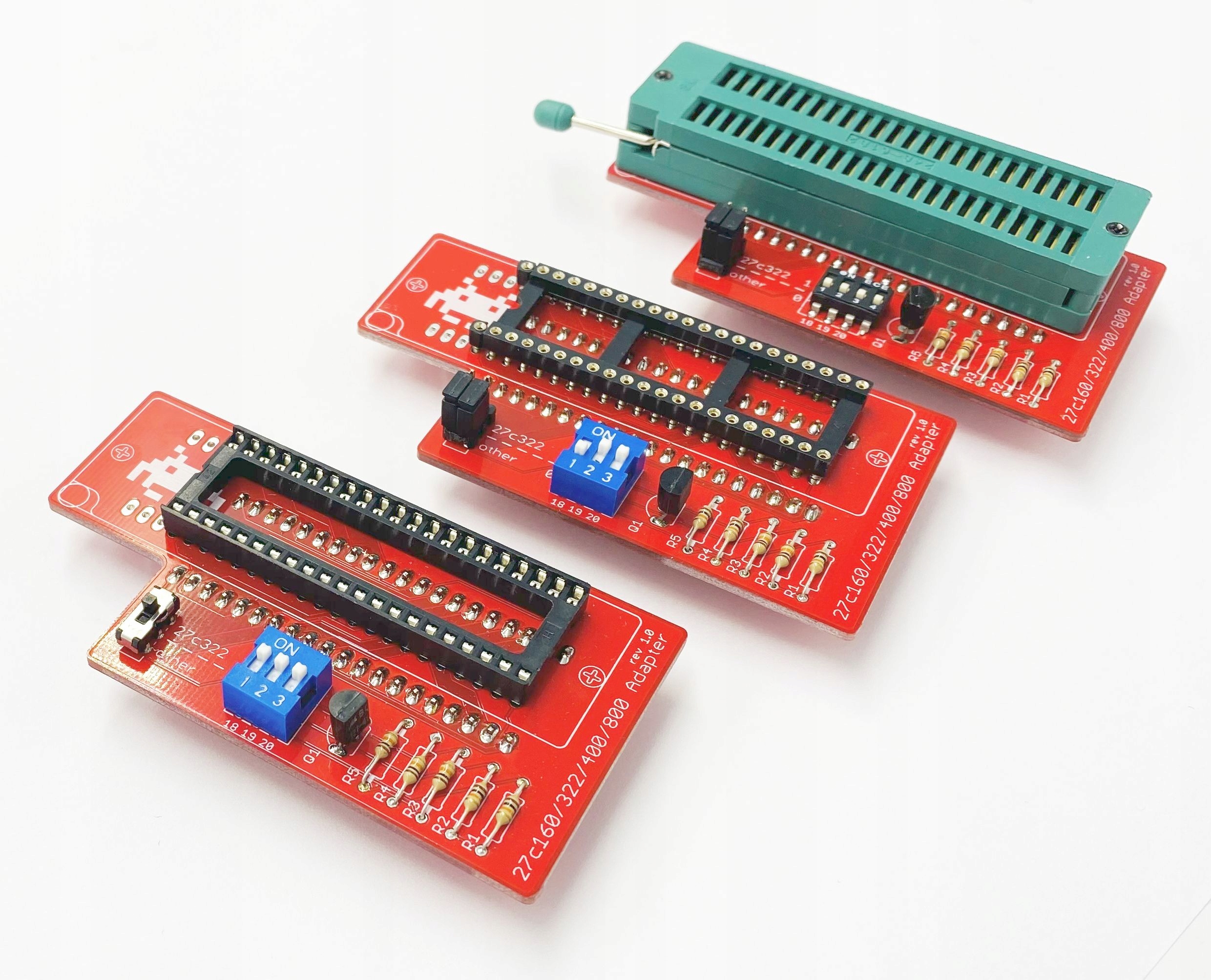 Adapter pamięci EPROM 27C400/800/160/322 TL866x P Kod producenta 4308