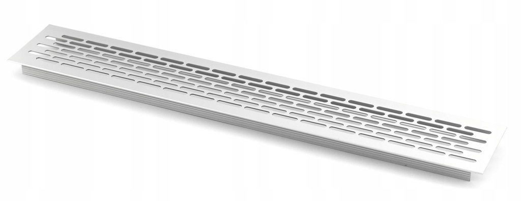 Ventilačná Mriežka Aluminium 80 x 480 mm x 10 Kusov