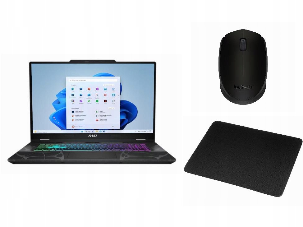 Laptop Msi Intel Core 7 Zewnętrzny Napęd DVD 10 Płyt DVD!