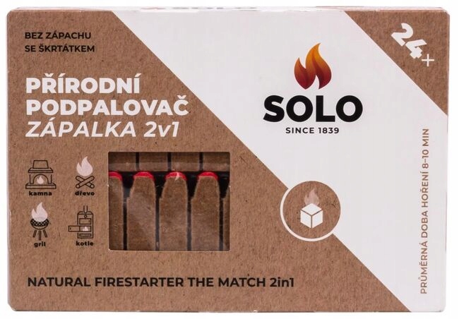 Solo Solo Zapałka rozpałkowa 2w1 24 szt.
