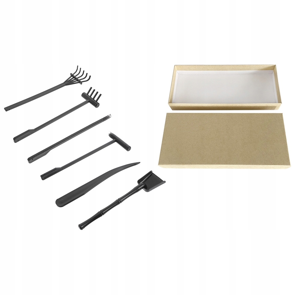 1ZEST Zestaw Grabi Dekoracyjnych Do Zen Garden Dla Relaksu