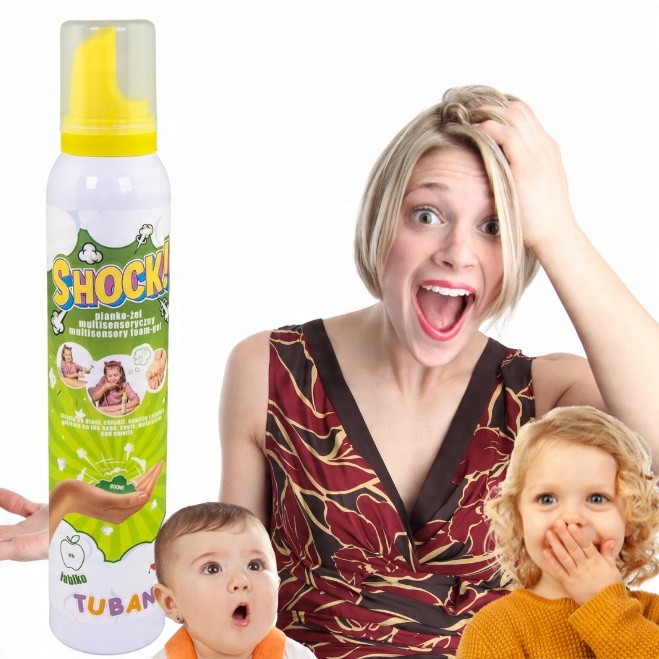 

Shock! Pianka multisensoryczna Jabłuszko 200ML