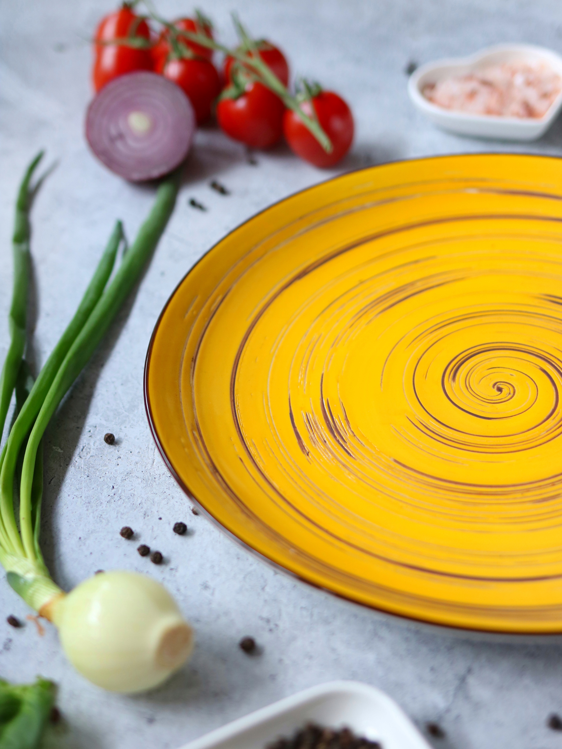 WILMAX Talerz deserowy 20,5 cm - żółty Marka Wilmax England