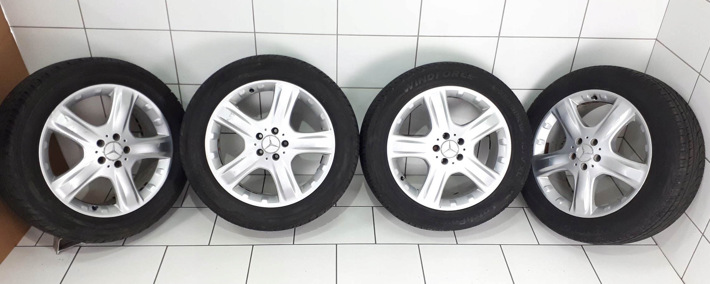 MERCEDES ML GLE ГЛС GLK КОЛЕСА ДИСКИ З ШИНИ R19 КОМПЛЕКТ