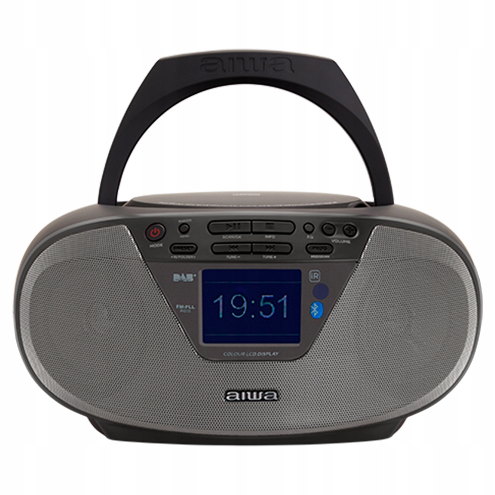 Boombox Aiwa BBTU-500 Dab+/fm černý