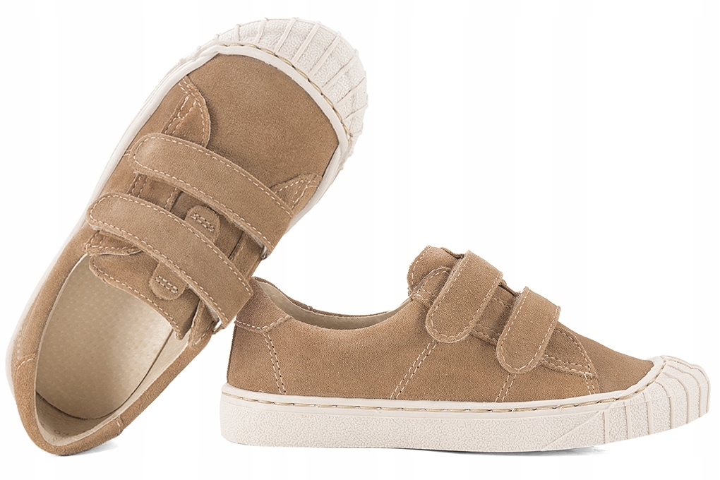 Mido Noster 30-45 Półbuty Chłopięce Trampki skóra Camel 27