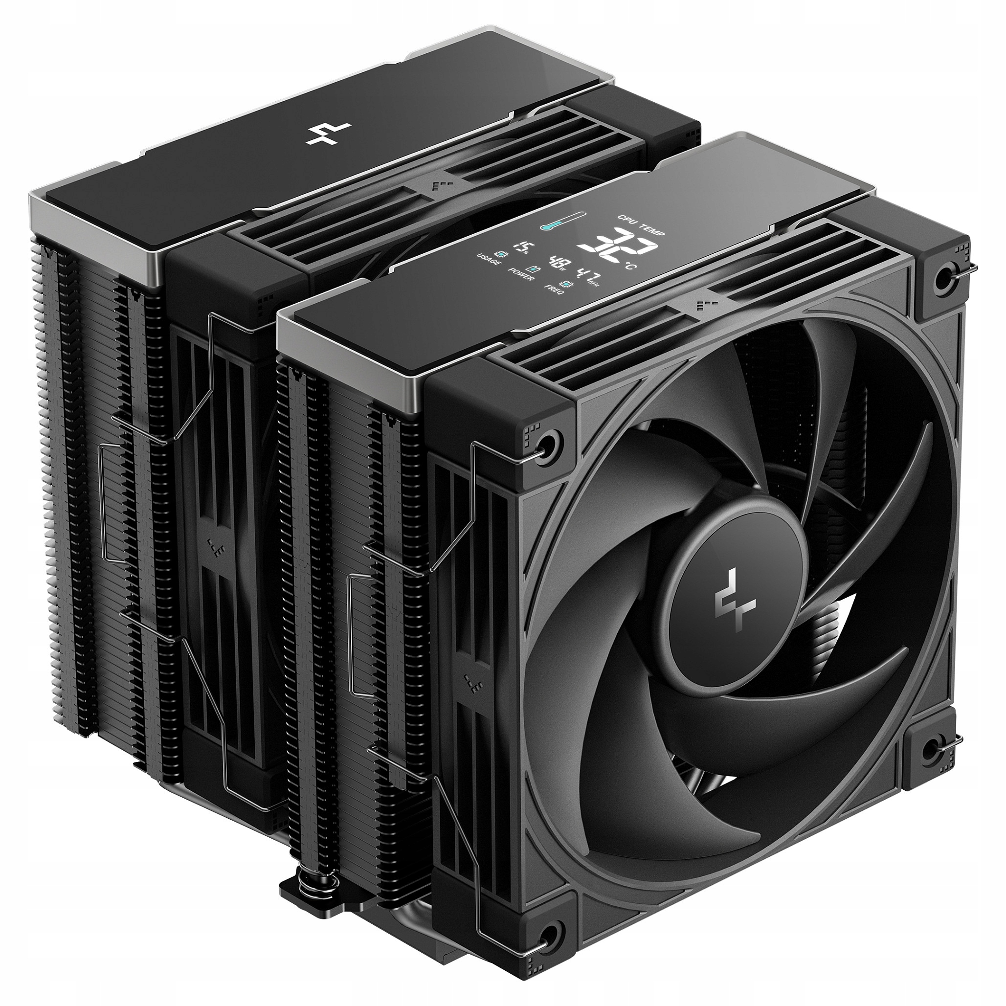 Deepcool AK620 G2 Digital Nyx – chłodzenie powietrzne 2x120 mm