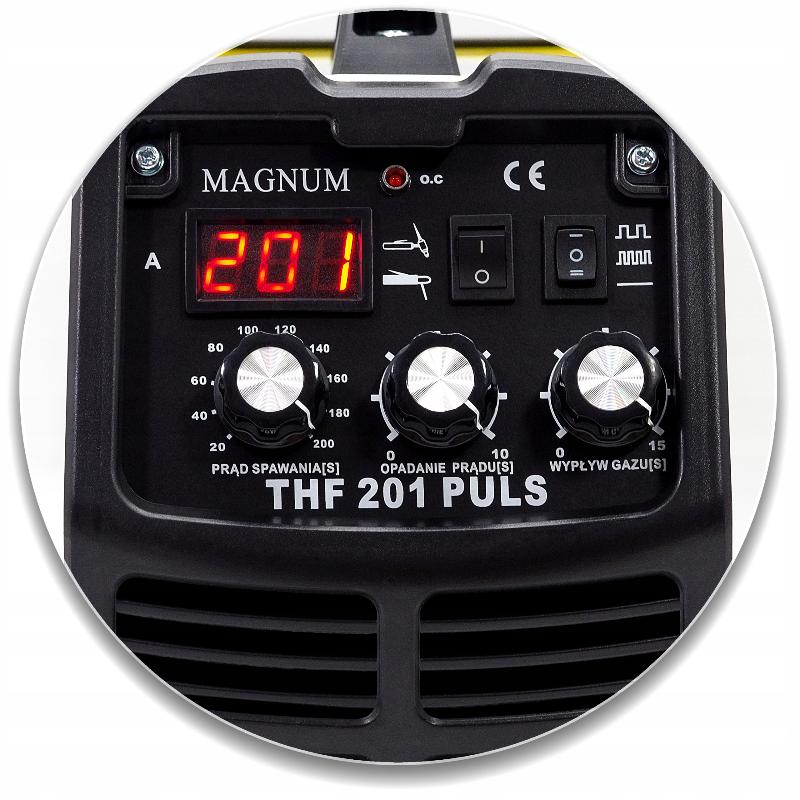 Spawarka inwertorowa TIG MAGNUM THF 201P DIGITAL Marka Magnum