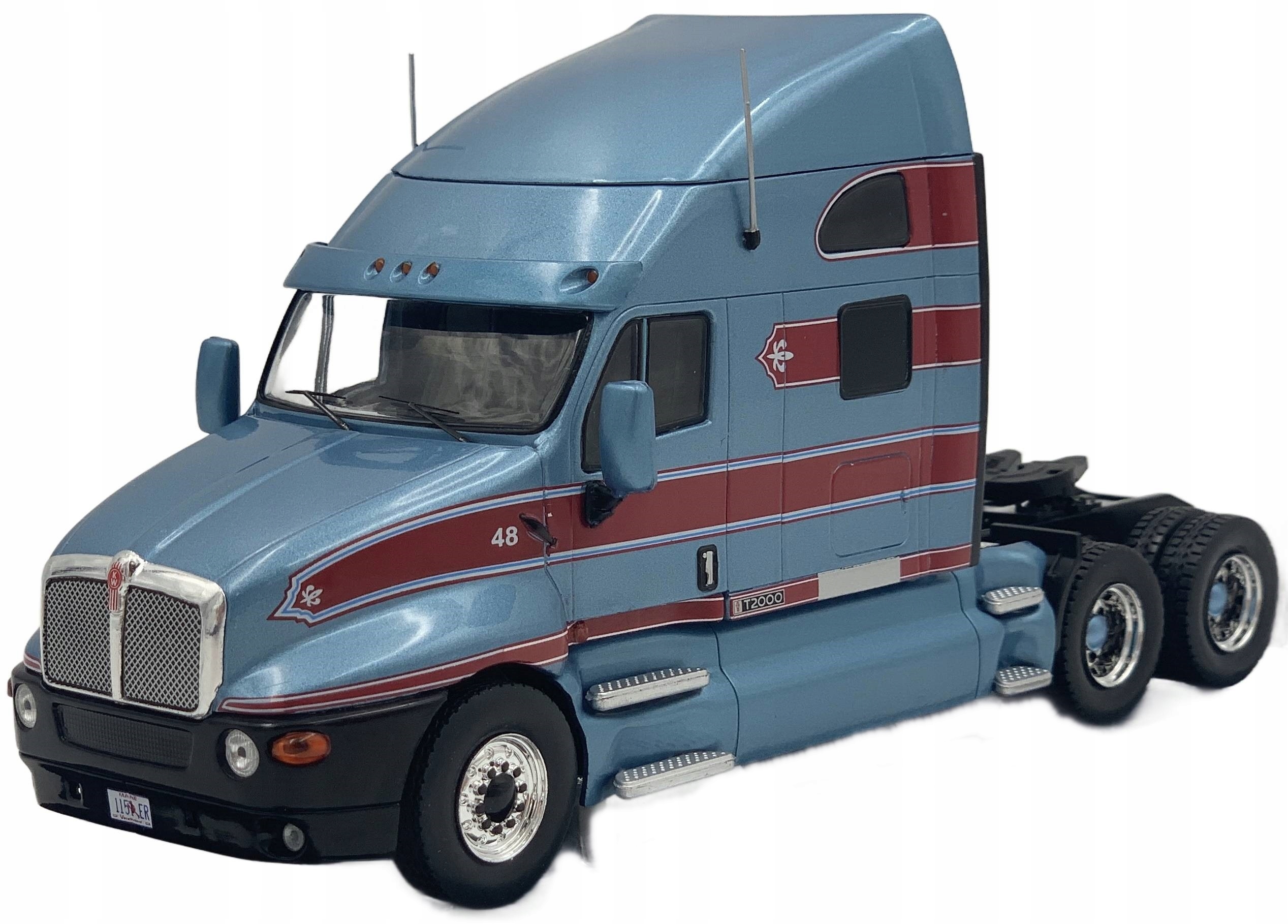 Kenworth T2000 1998 model nákladního auta 1:43 Ixo TR180.22 modrá