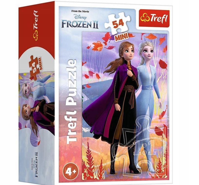 

Puzzle 54 Frozen II Anna i Elza 19639