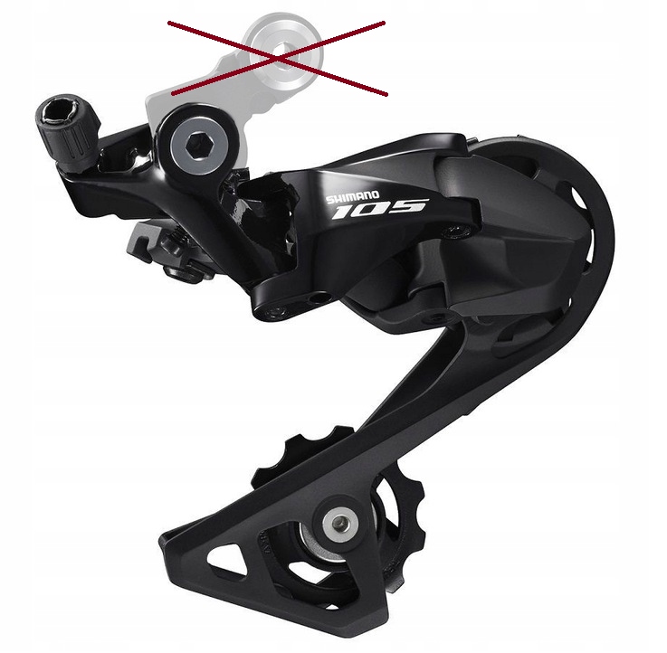 Przerzutka tylna Shimano 105 RD-R7000 Ss 11rz 11s 11 rzędów Shadow Rd Tył