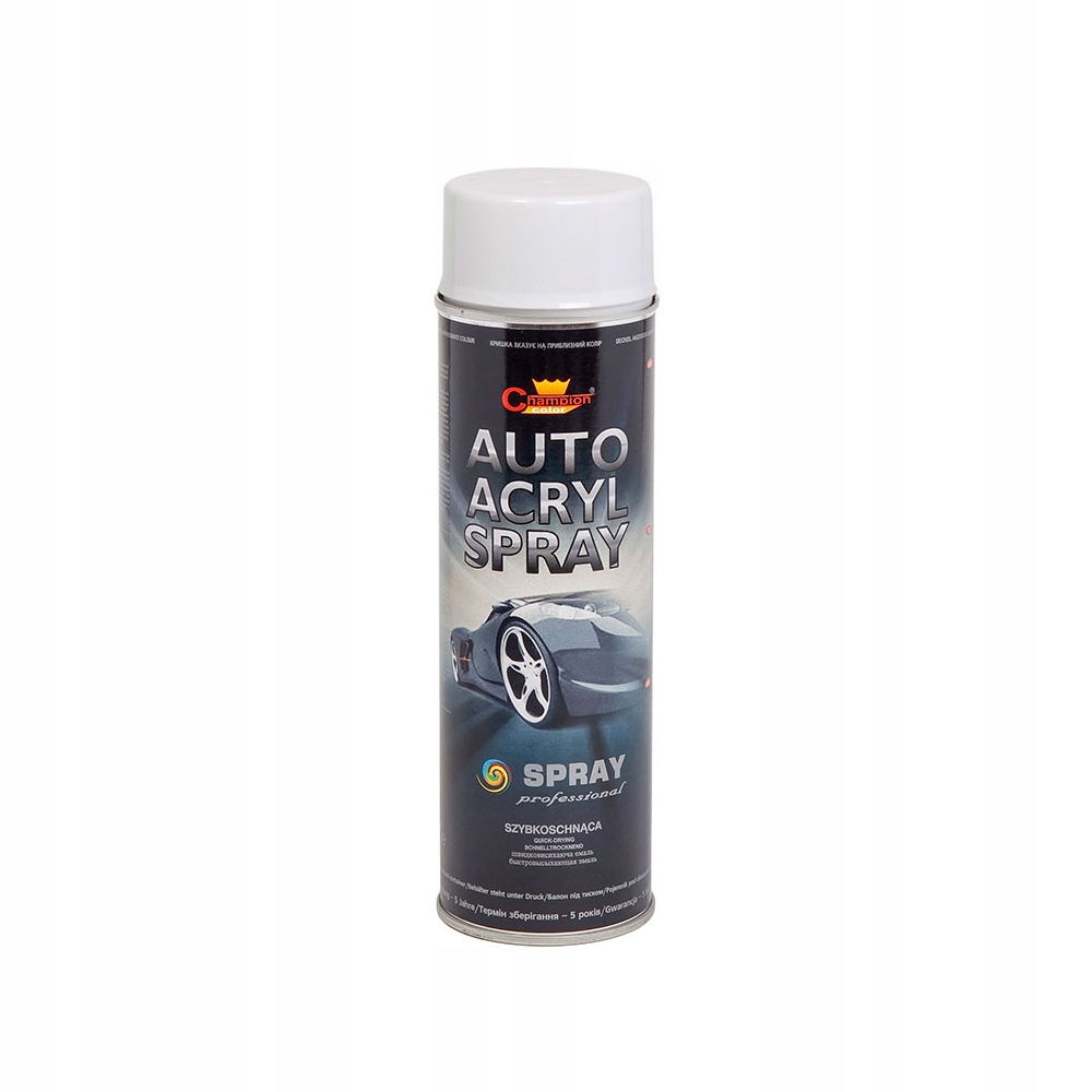 

Lakier Akrylowy Auto Acryl Spray Biały Połysk