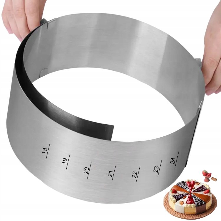 

Rant Cukierniczy Forma Do Tortów Okrągła Podz 15cm
