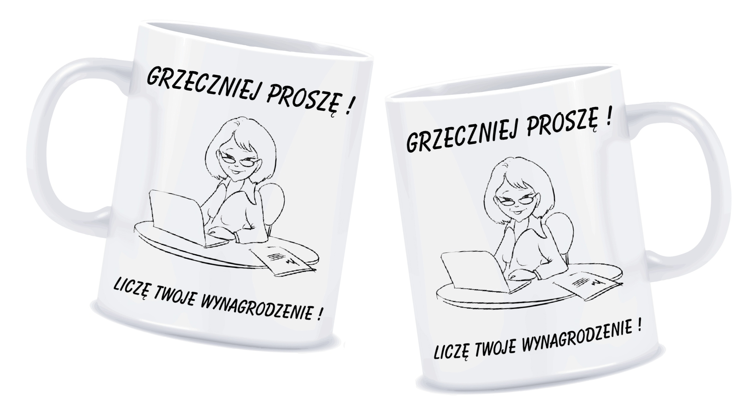 

Kubek Księgowej na prezent Śmieszny Tekst 330ml