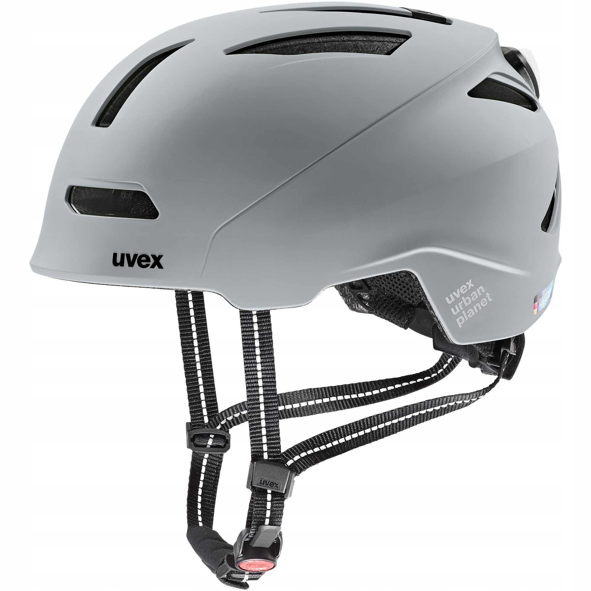 Kask rowerowy Uvex Urban planet Led r. 58-61cm rhino matt
