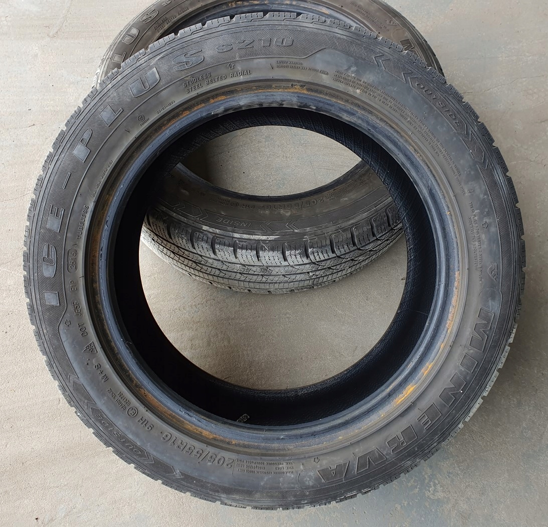 OPONY MINERVA ICE-PLUS S210 205/55/R16 5MM 2SZT Sezon zimowe