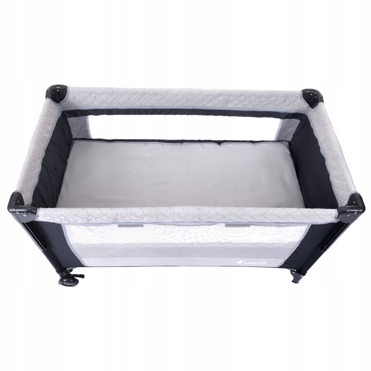 ŁÓŻECZKO TURYSTYCZNE DOSTAWNE DWUPOZIOMOWE SKŁADANE KOJEC MOSKITIERA +TORBA Maksymalna waga dziecka 15 kg