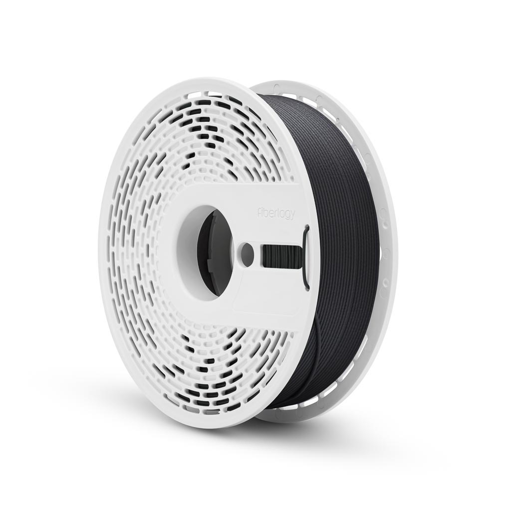 Filament pro 3D tiskárnu Fiberlogy Pctg CF10 Black 1.75 mm 0.75 kg