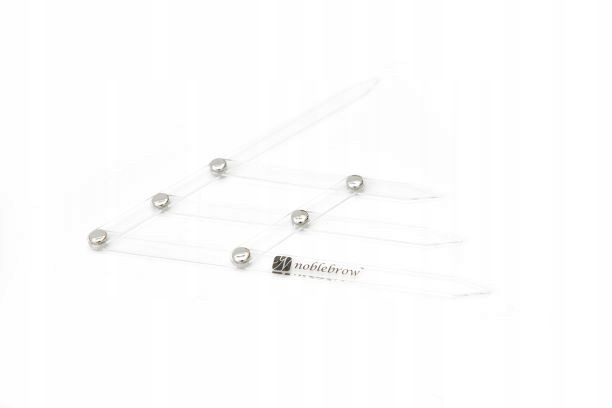 MIARKA DO SYMETRII ŁUKÓW BRWIOWYCH SKŁADANA LINIJK