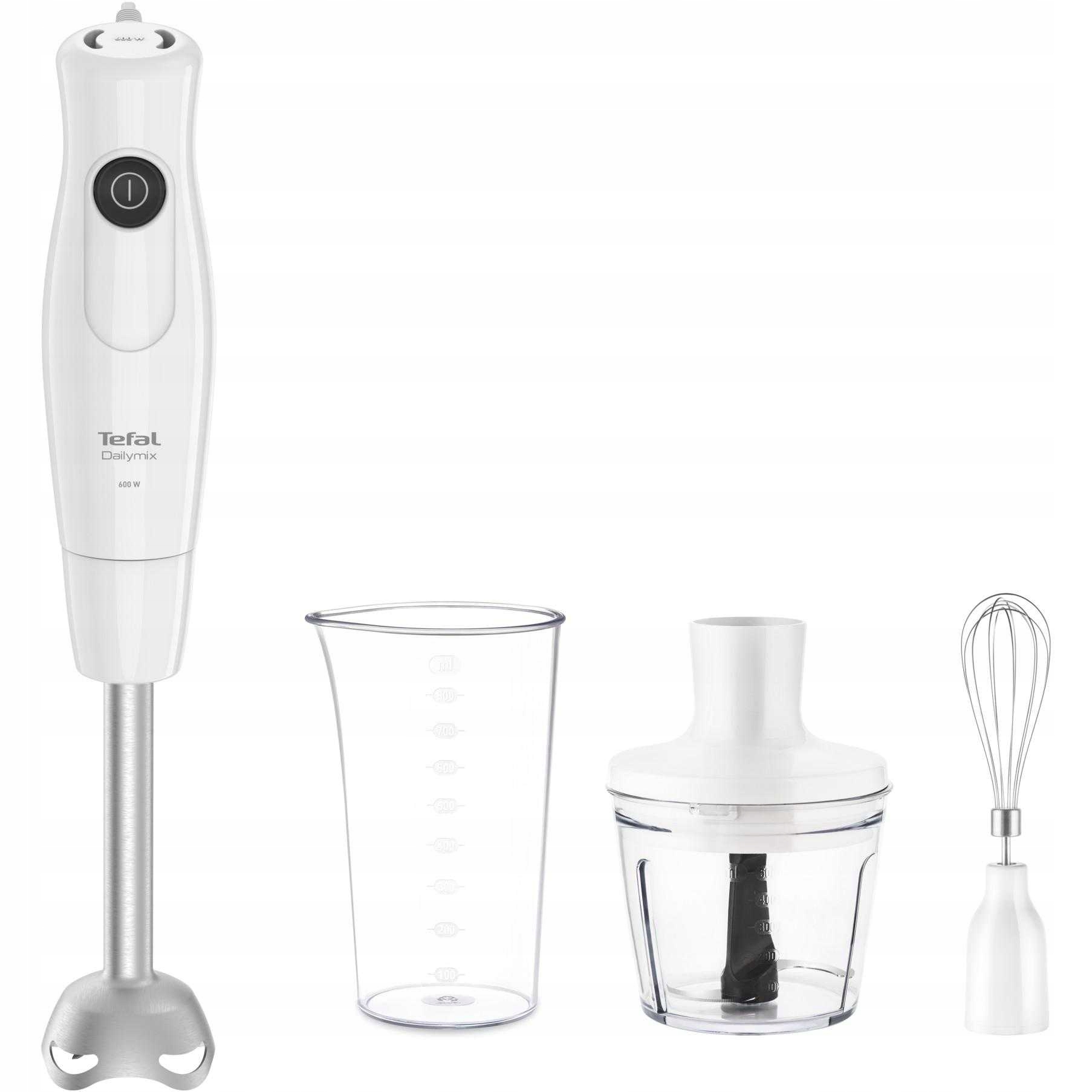 Tefal Tyčový mixér Dailymix 3v1 600 W HB533138 bílý