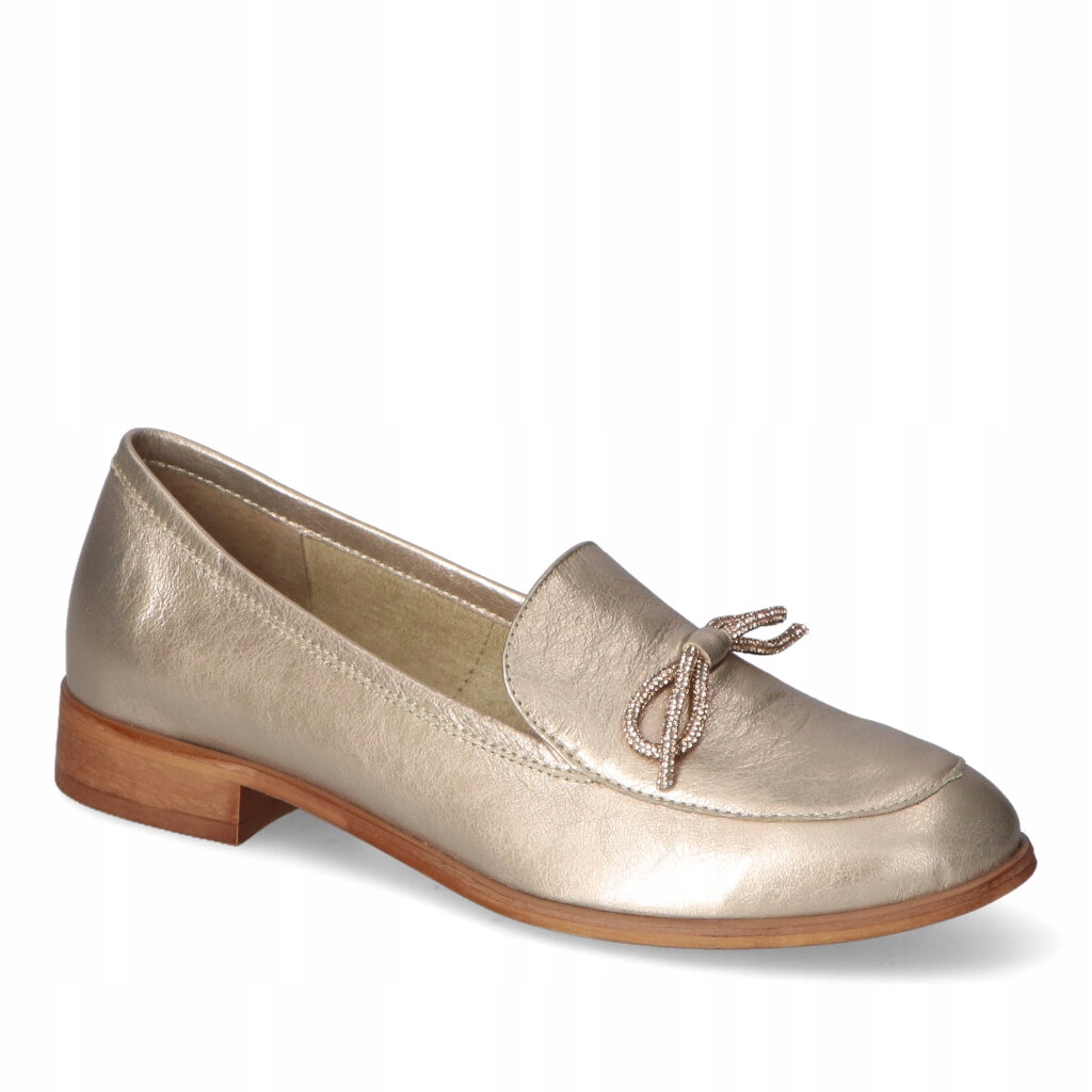 Dámské mokasíny Tuomo Platina Lico Kožené 39