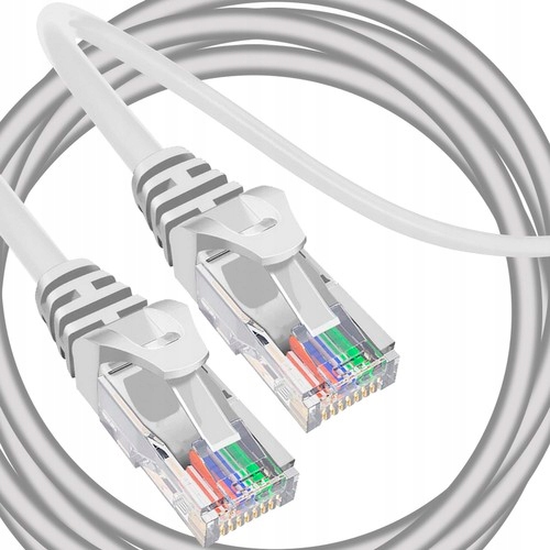 gotowy Kabel Z Wtykami RJ45 Lan Ethernet Utp Patchcoard Skrętka 10m