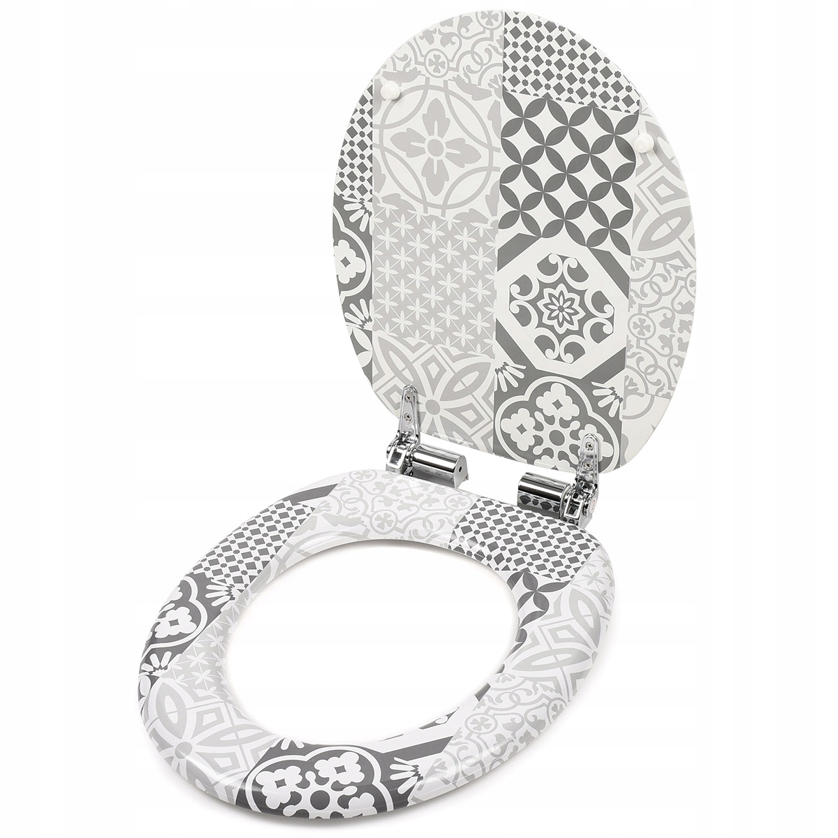 DESKA WC SEDESOWA KLOZETOWA WOLNOOPADAJACA MDF UNI Marka inna