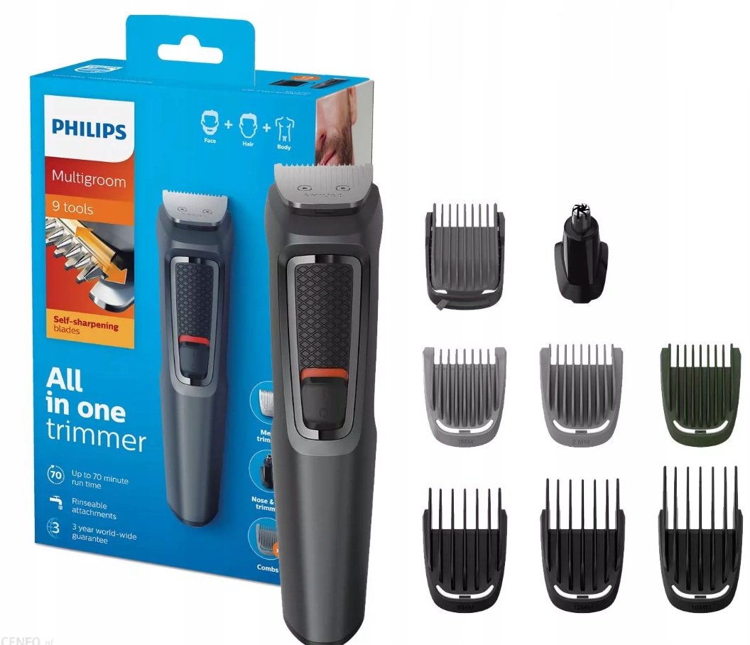 

Maszynka strzyżenia 9w1 Trymer Philips MG3747/15