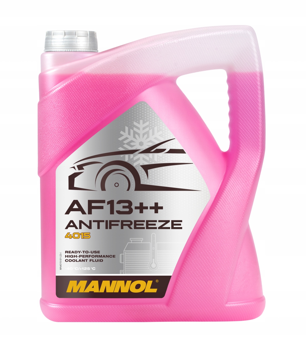 Mannol Antifreeze AF13++ 4015 Płyn do chłodnic 5L różowy