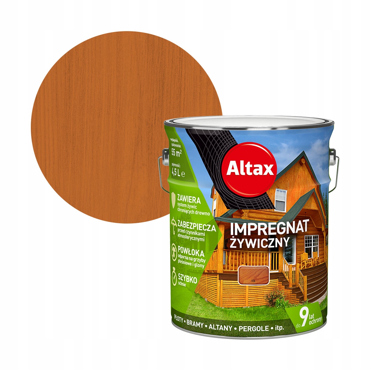 

Altax Impregnat Żywiczny 4,5L Tik
