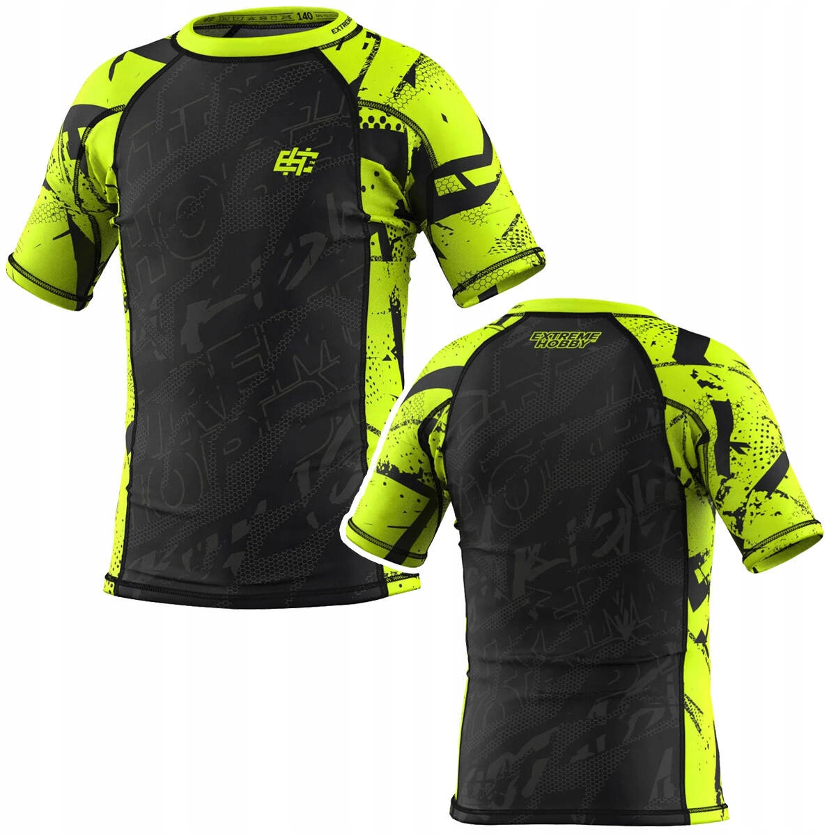 Koszulka Rashguard dziecięcy Extreme Hobby Neo Zielony r. 140 cm
