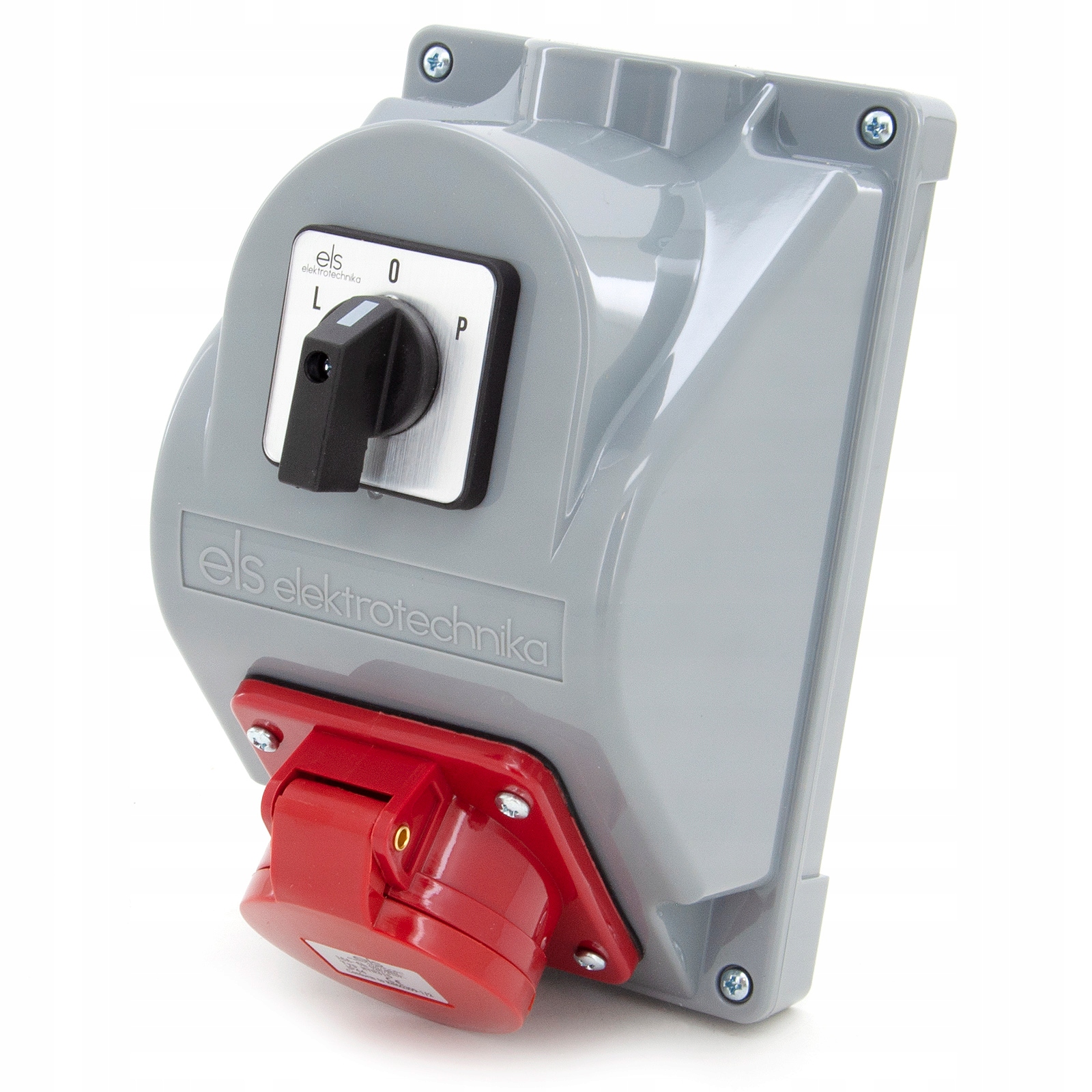 

Rozdzielnica 16A 5P Z Wyłącznikiem L-0-P IP44