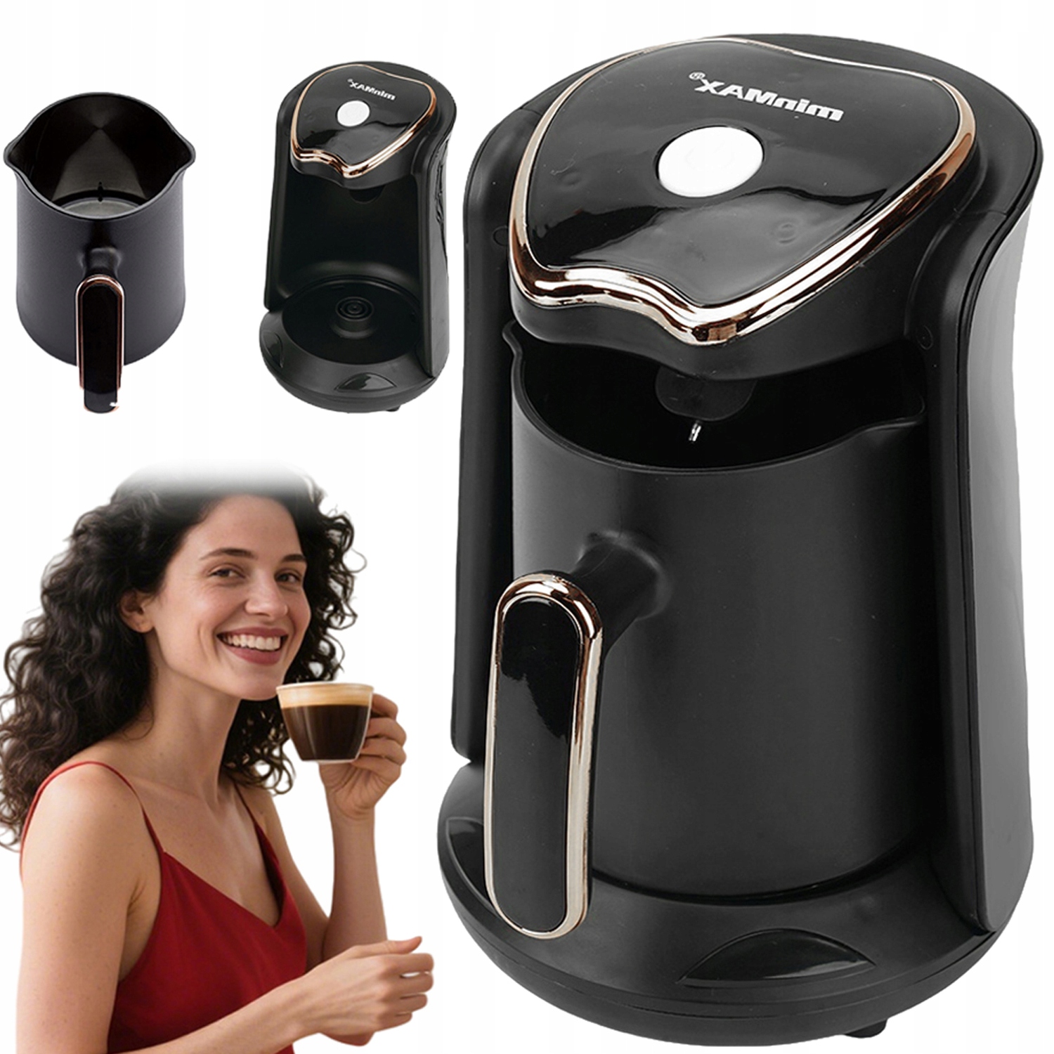 Kávovar pro nepřetržité použití 300 ml pro tureckou kávu Rychlé vaření 5 min