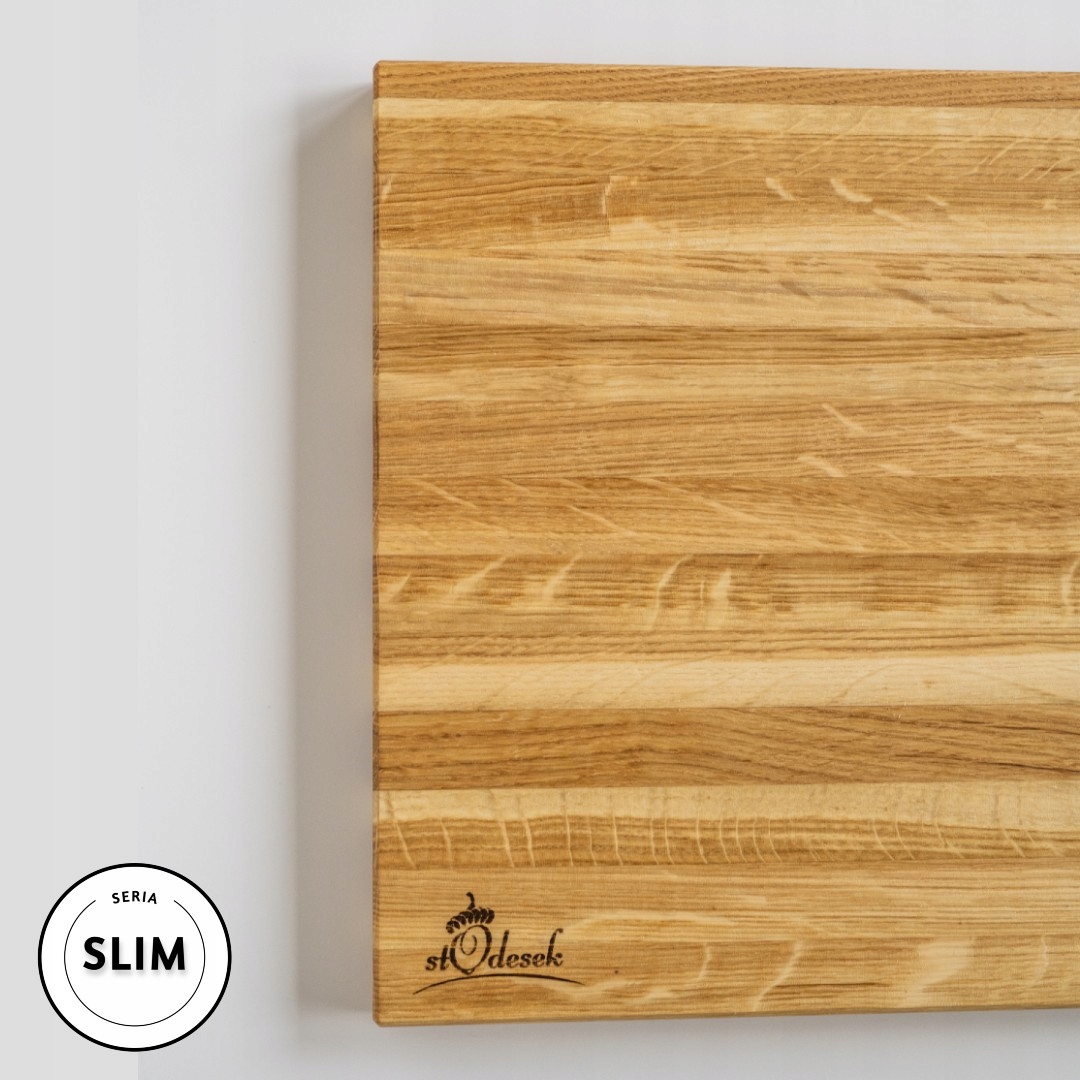

Deska do krojenia Slim 50x30x2,5 Drewniana Dębowa