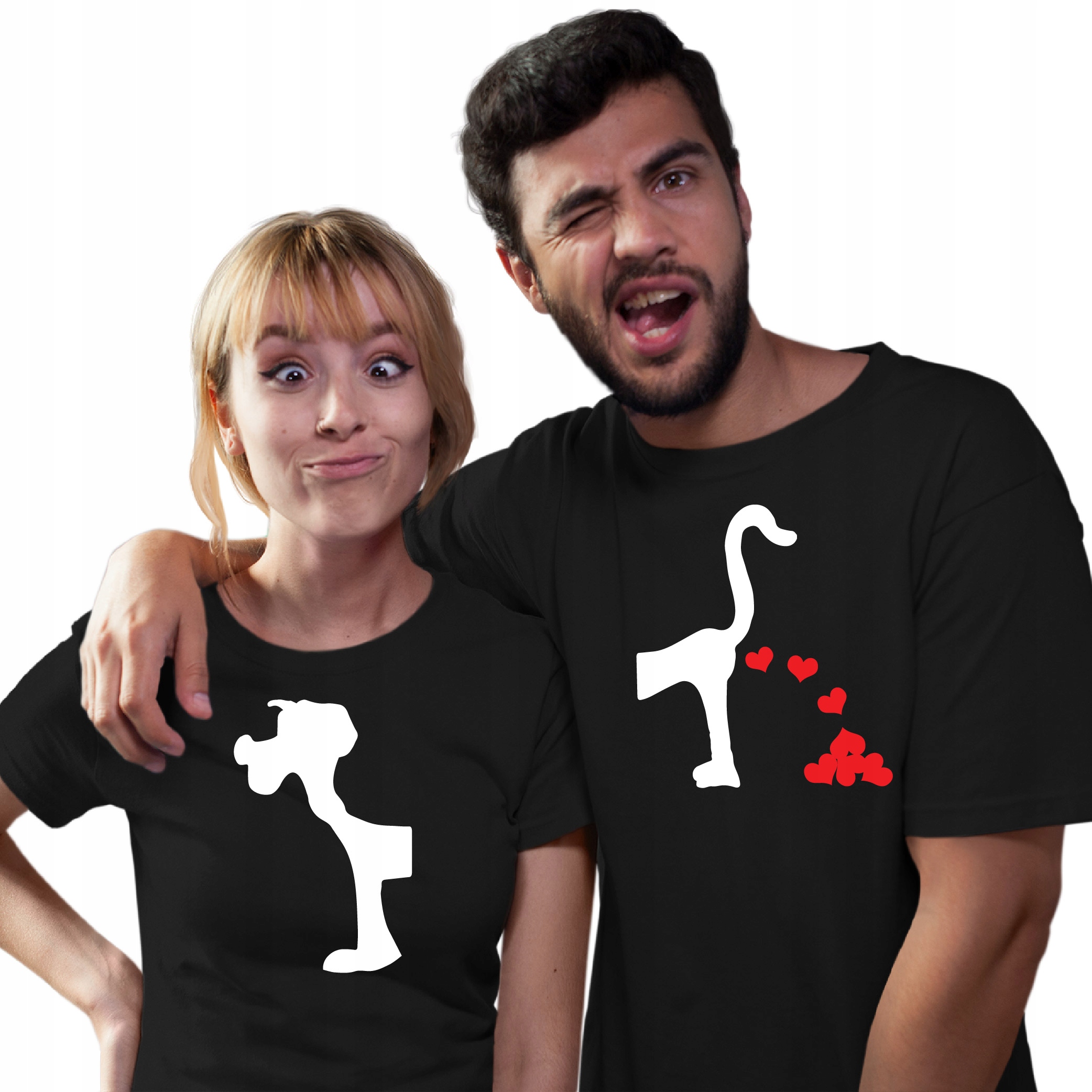 

Tshirt Prezent Na Walentynki Dla Zakochanych Pies