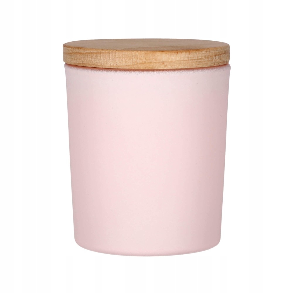 Pojemnik szklany pod zalew świec 205 ml z pokrywką