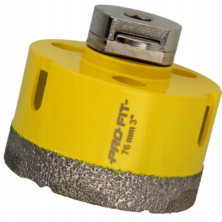 PRO-FIT Otwornica DIAMENTOWA D83 mm S10HEX kamień