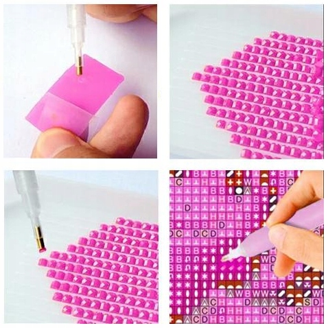 DIAMENTOWA MOZAIK DINOZAURY W GÓRACH HAFT 5D Wiek dziecka 7 lat +