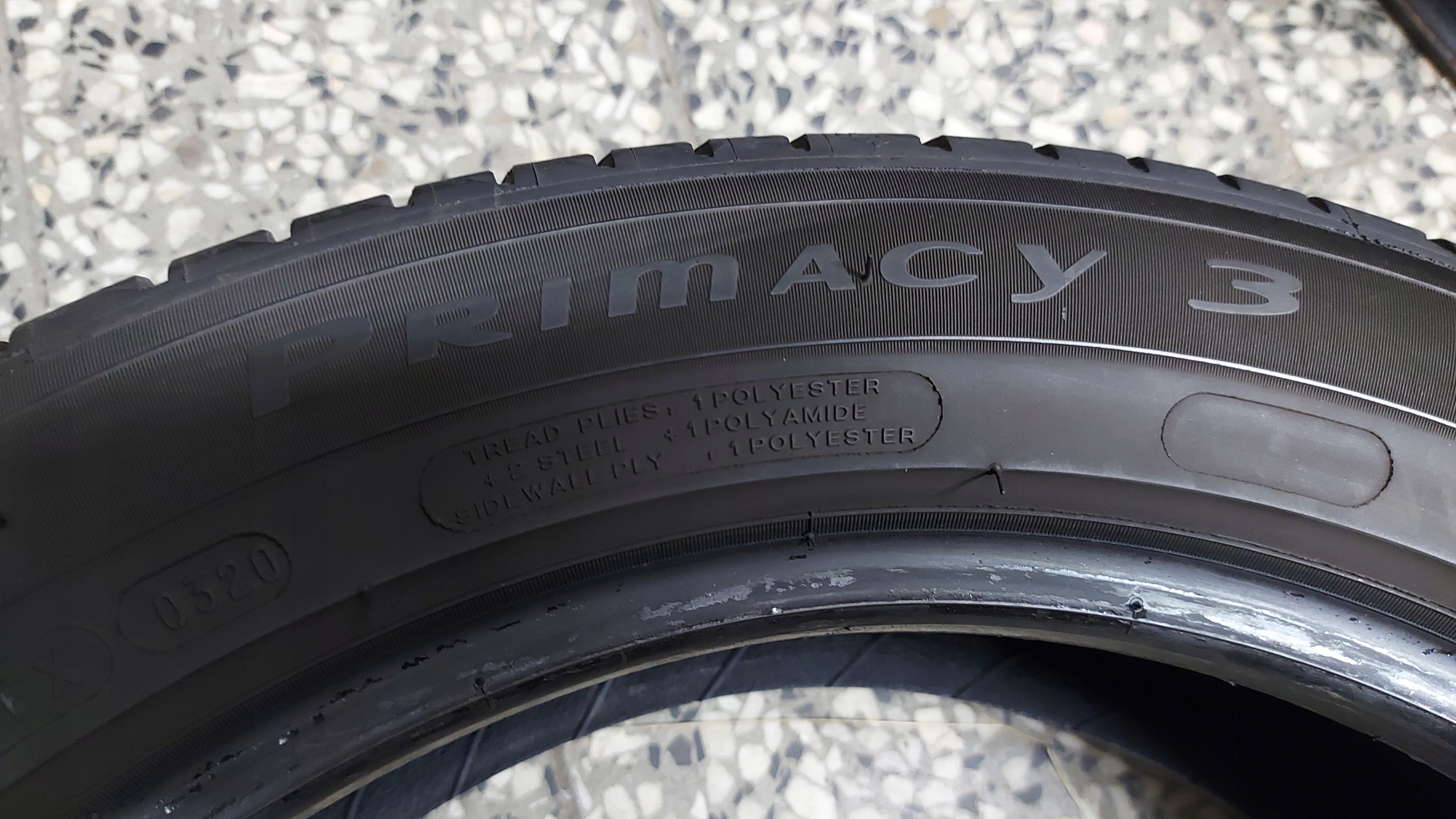 MICHELIN PRIMACY 3 225/50R18 tyres summer 6mm
