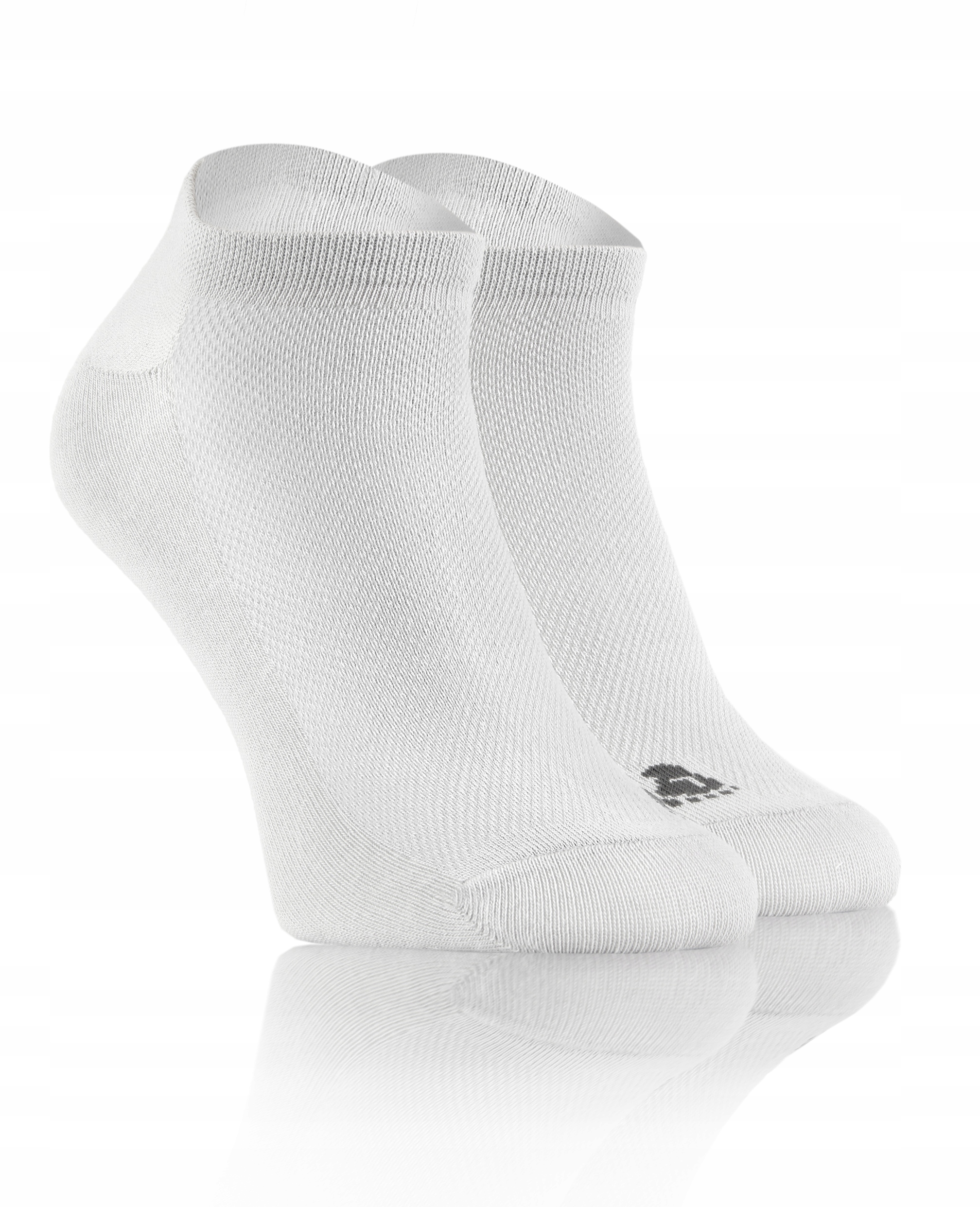 Sesto Senso Skarpety stopki Sneakers bawełniane oddychające Białe 36-37