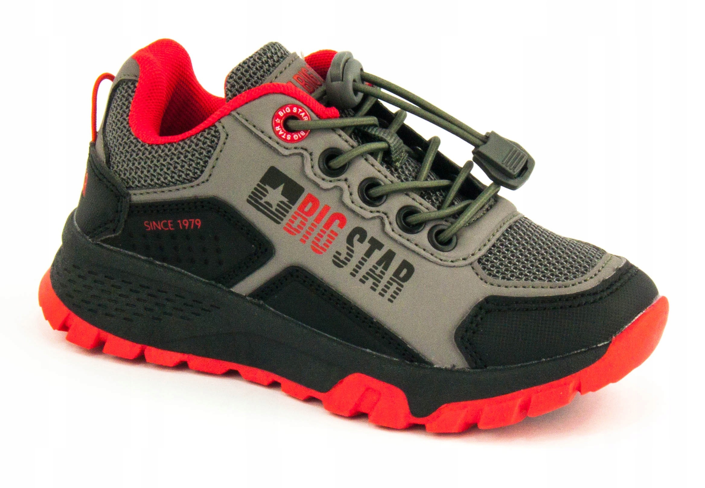 Big Star Buty Sportowe Chłopięce II374058 Szary 33