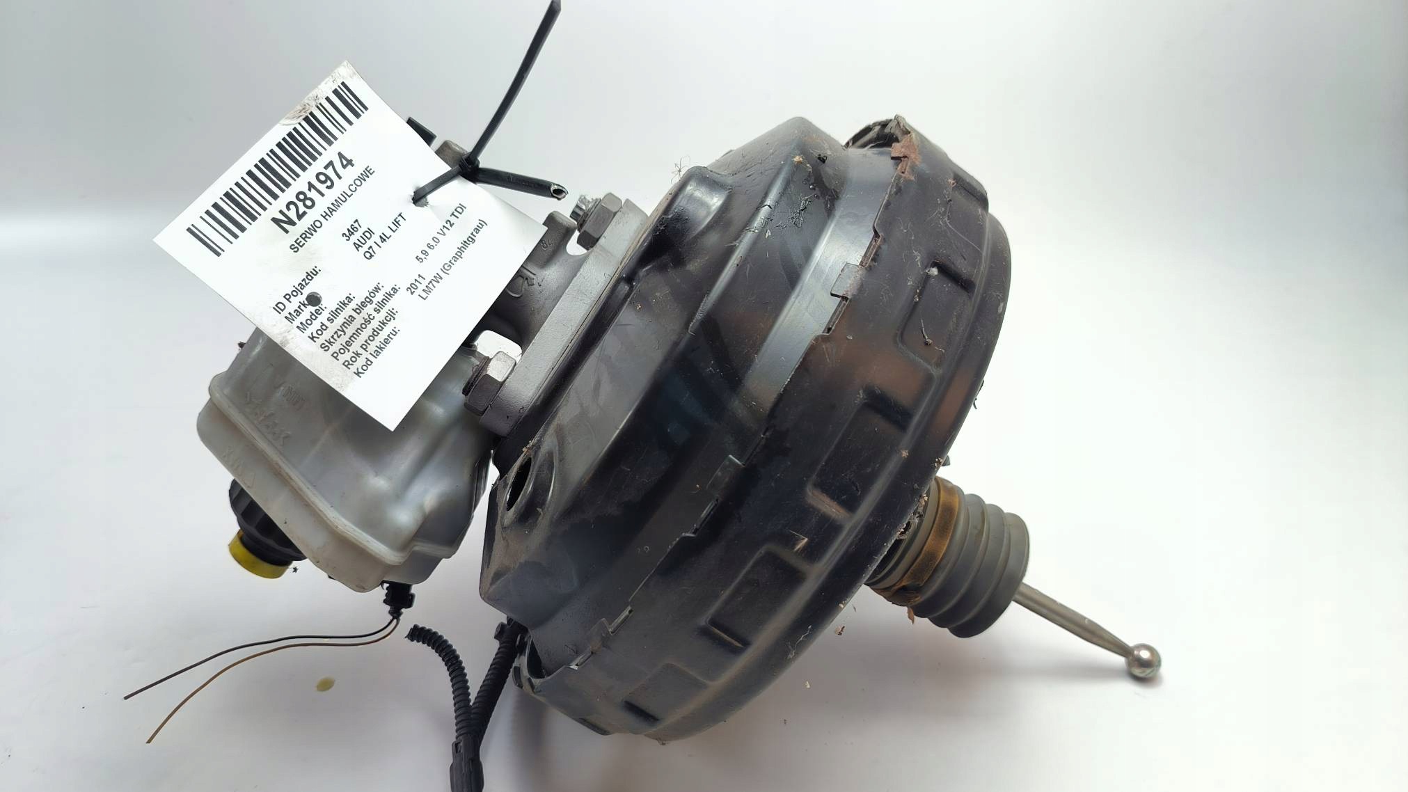 servo brzdové 7L8612101R AUDI Q7 a 4L LIFT