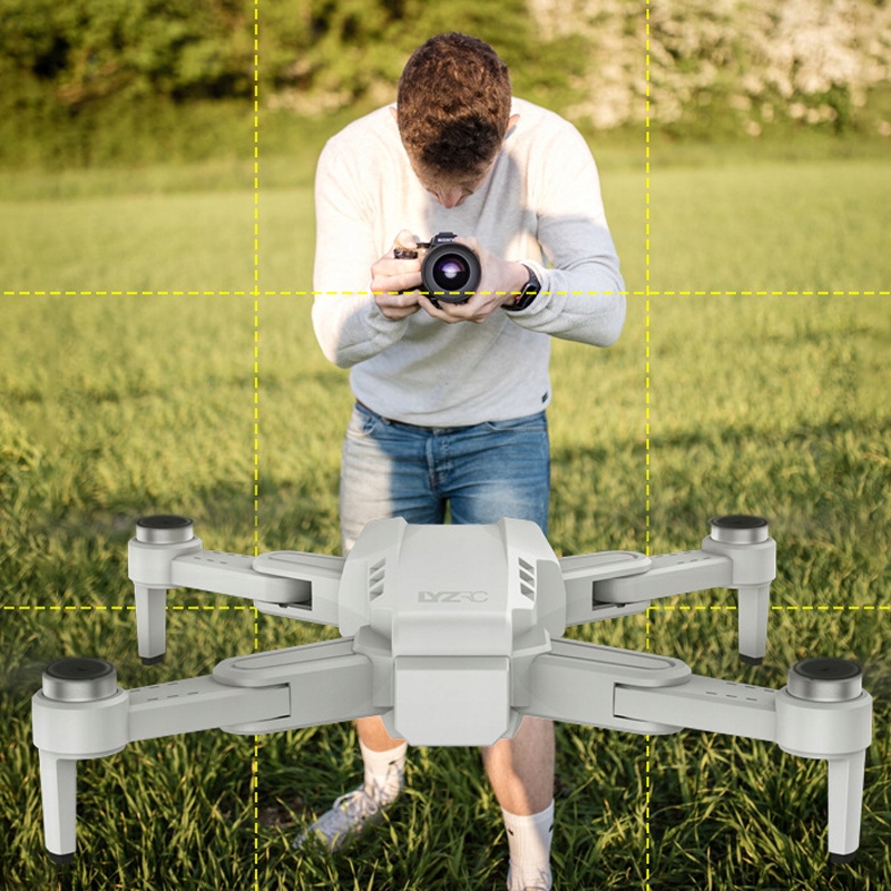 DRONE L900 4K CAMERA GPS WIFI 75 MIN. RANGA 1200 m Fotoaparato dronas kartu su kamera