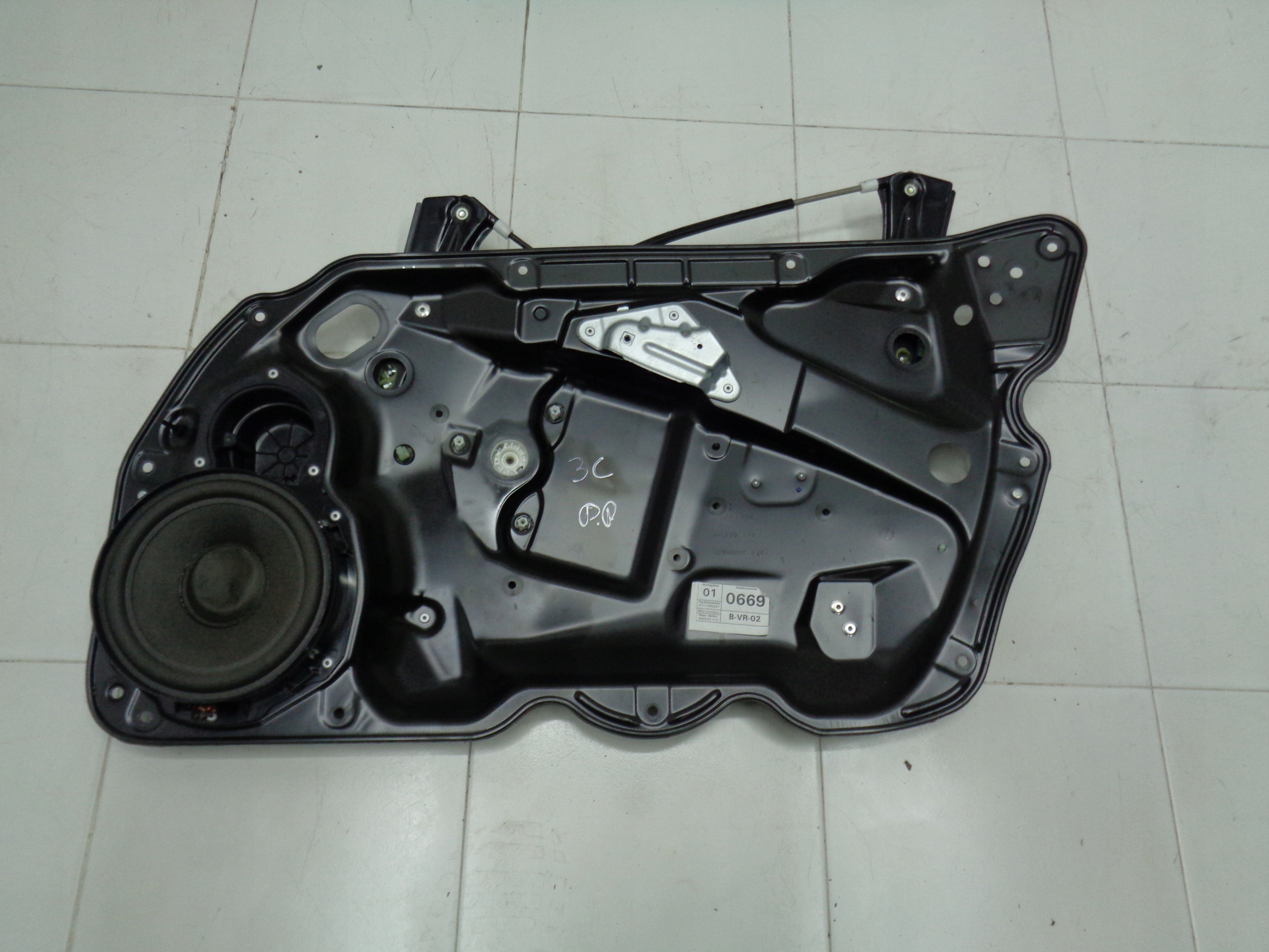 VW PASSAT B6 3C window regulator right front