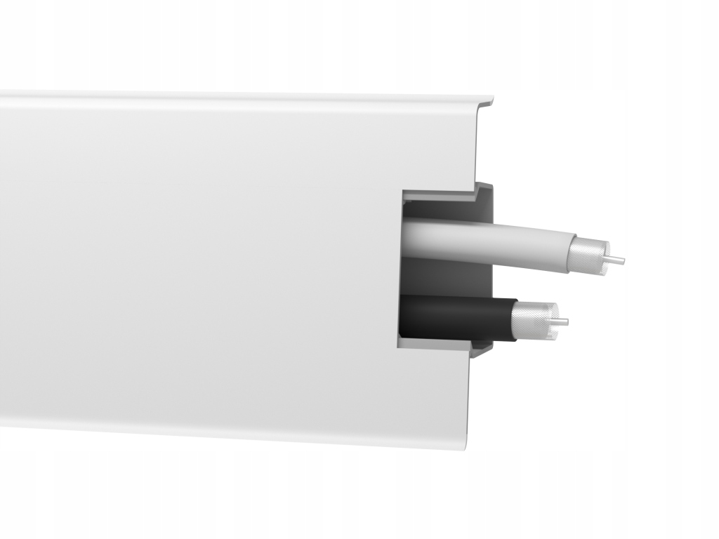 

Arbiton Mack listwa przypodłogowa Biały Mat 60mm