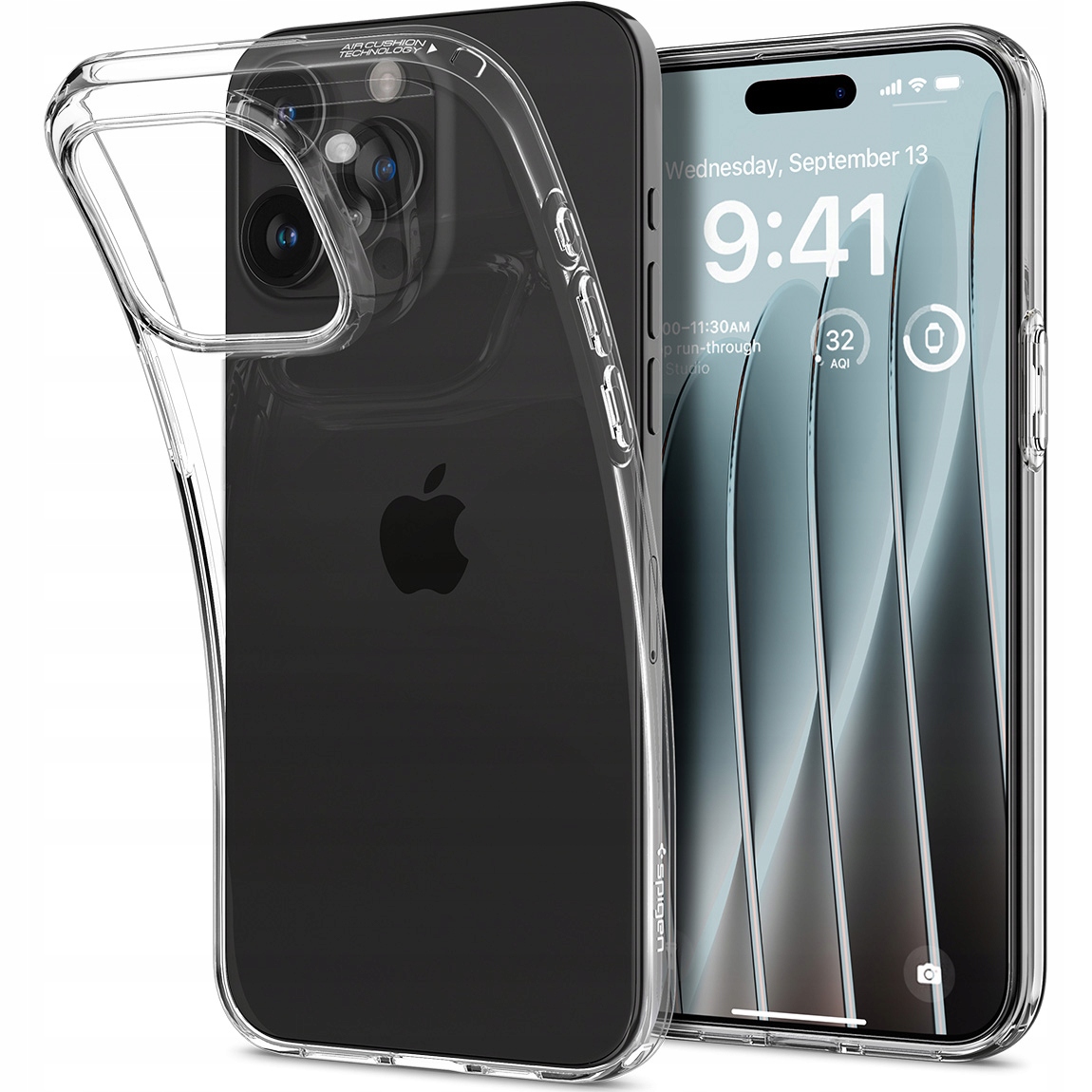 Etui Spigen Crystal Flex na iPhone 15 Pro Max przezroczyste Spigen