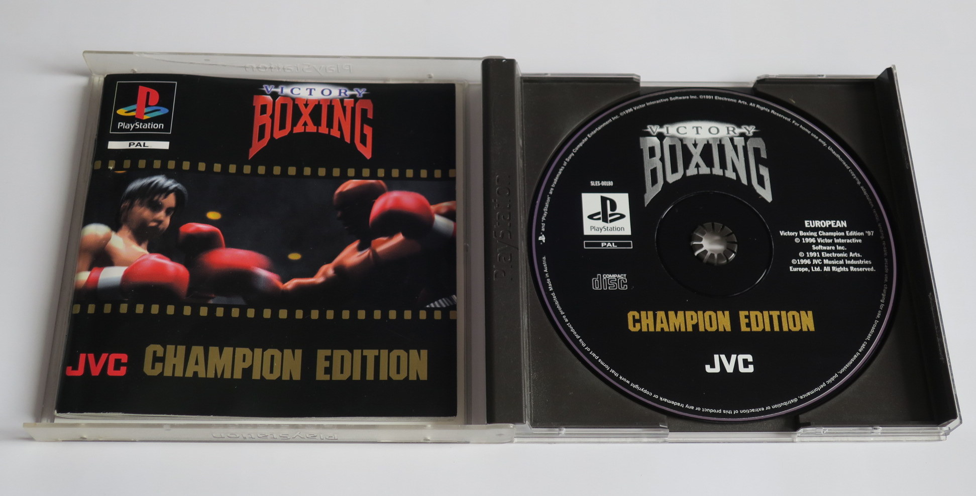 PS1 VICTORY BOXING CHAMPION EDITION PLAYSTATION 1 Tematyka bijatyki