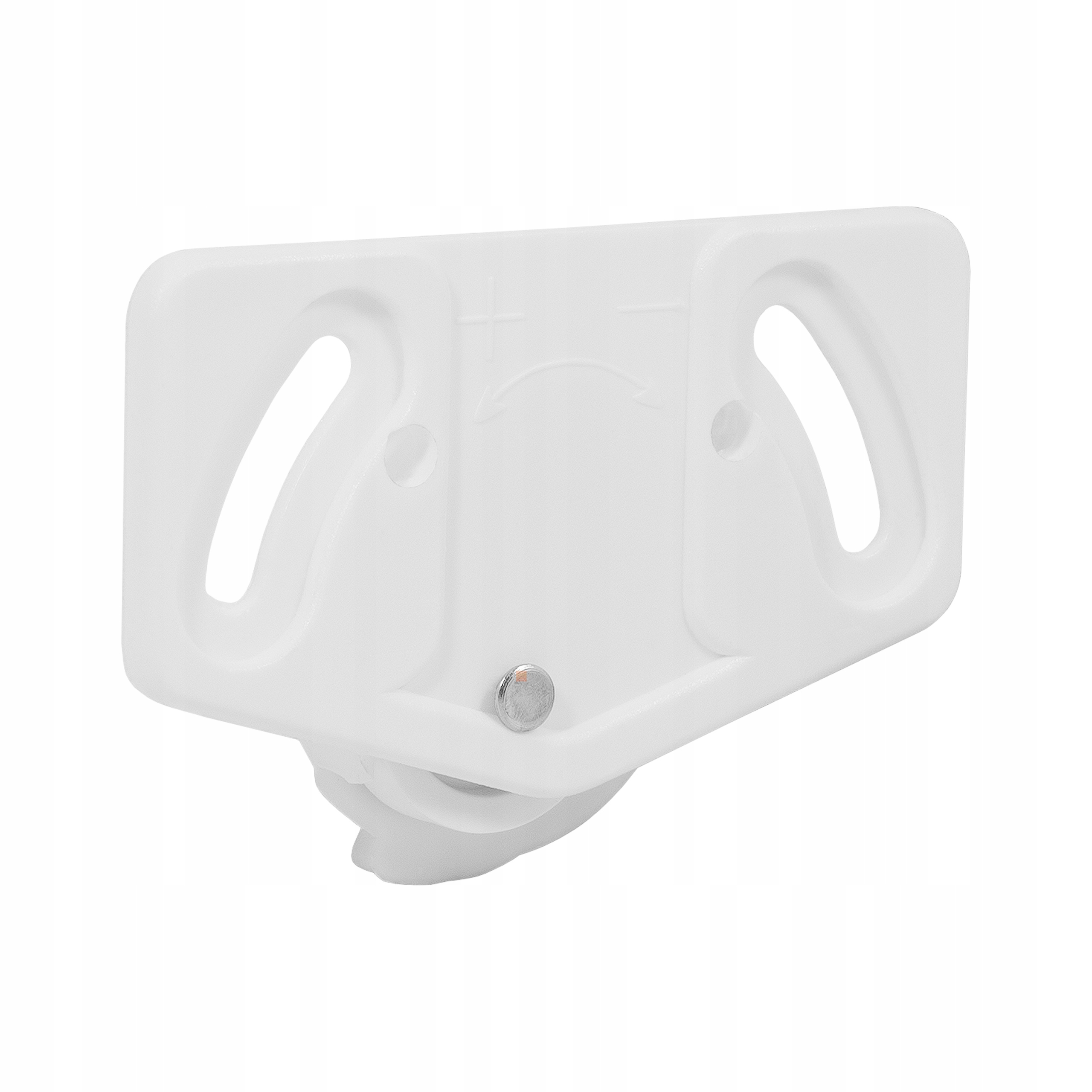 Prowadnik dolny do drzwi przesuwnych Valcomp biały