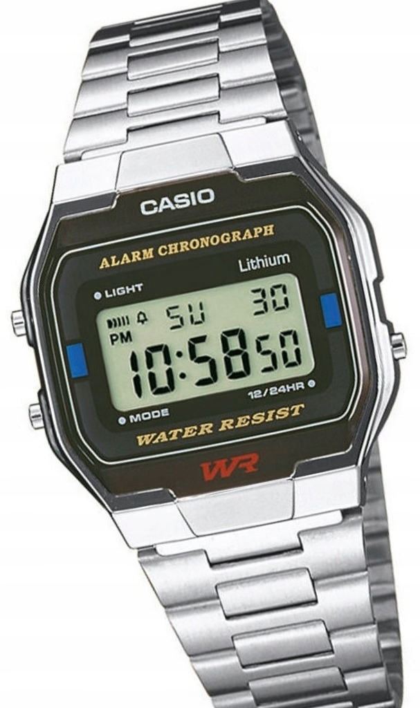 Sportowy zegarek młodzieżowy Casio Vintage Digital